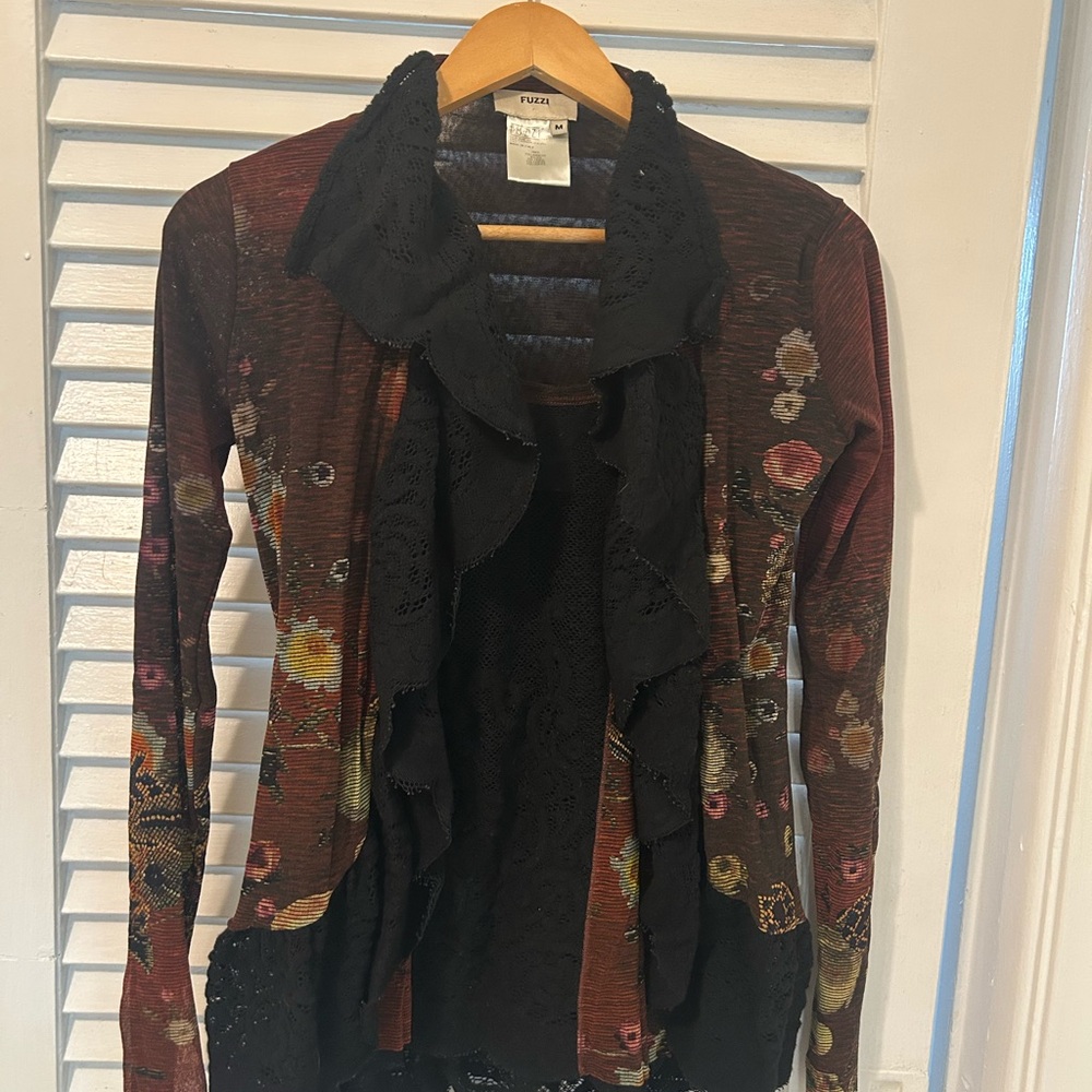 Fuzzi set of 2 pieces . Cardigan and top